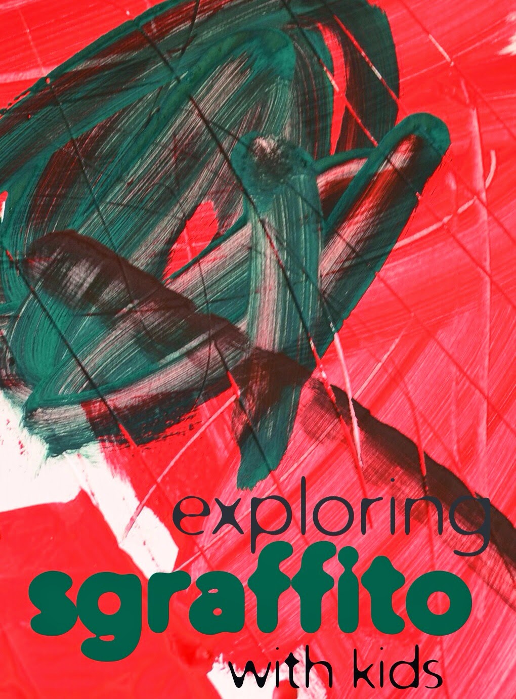 Exploring Sgraffito Art with Kids (Art Studio Diaries)