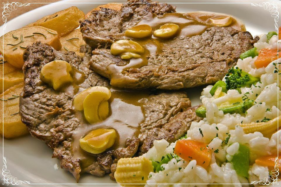 ESCALOPES COM MOLHO MADEIRA Dicas Femininas