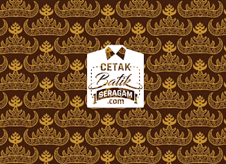 Cetak seragam batik