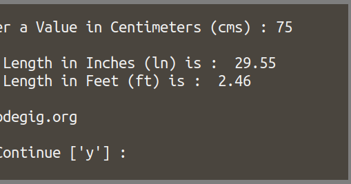 Python - WAP to Convert Centimeters (cms) into Height (Ht) & Feet (ft ...