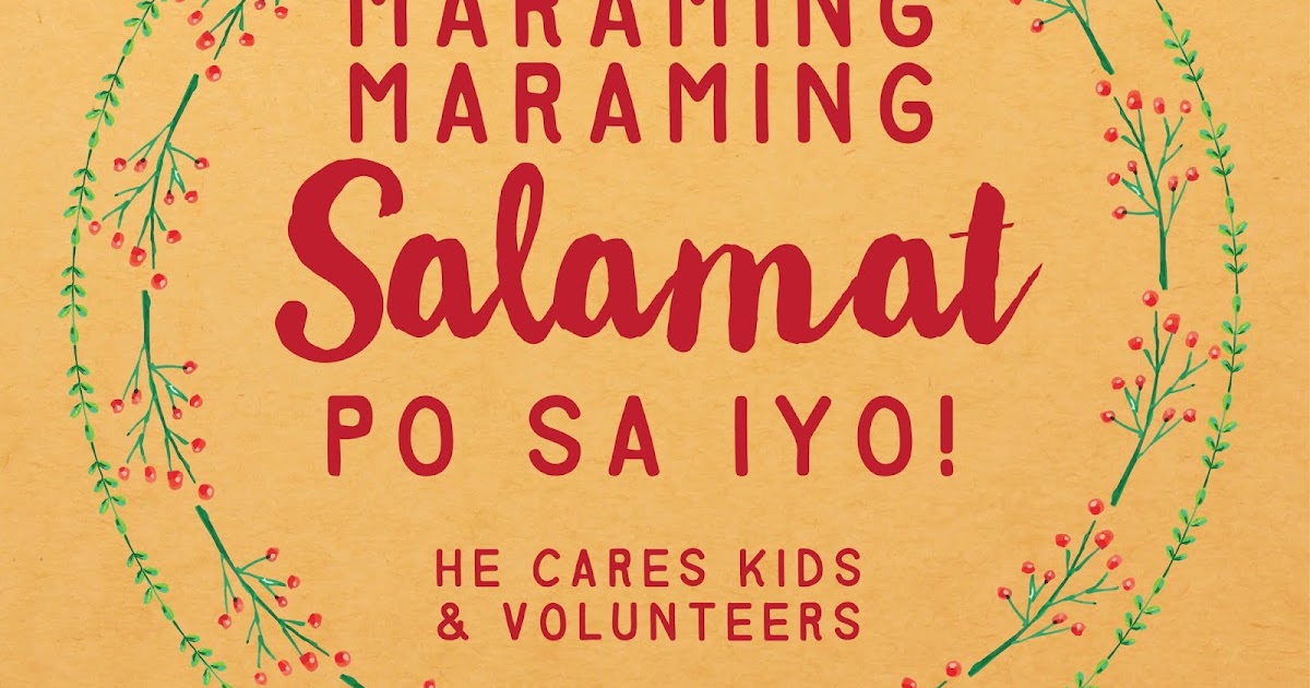 Voluntutoring Maraming Maraming Salamat po!