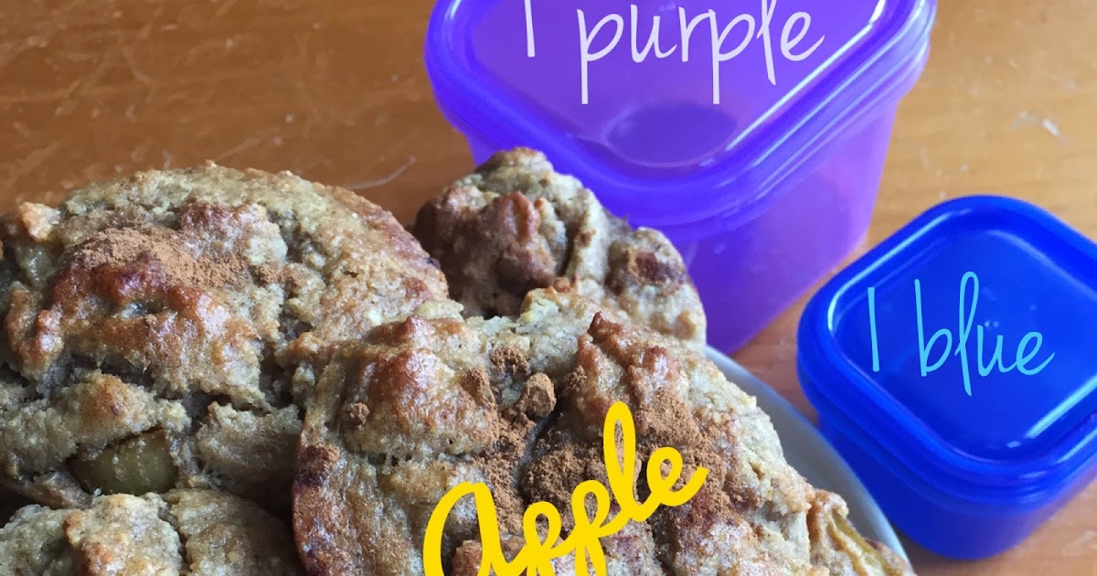 Banana Apple Muffins FIXATE Style Vanessa.Fit