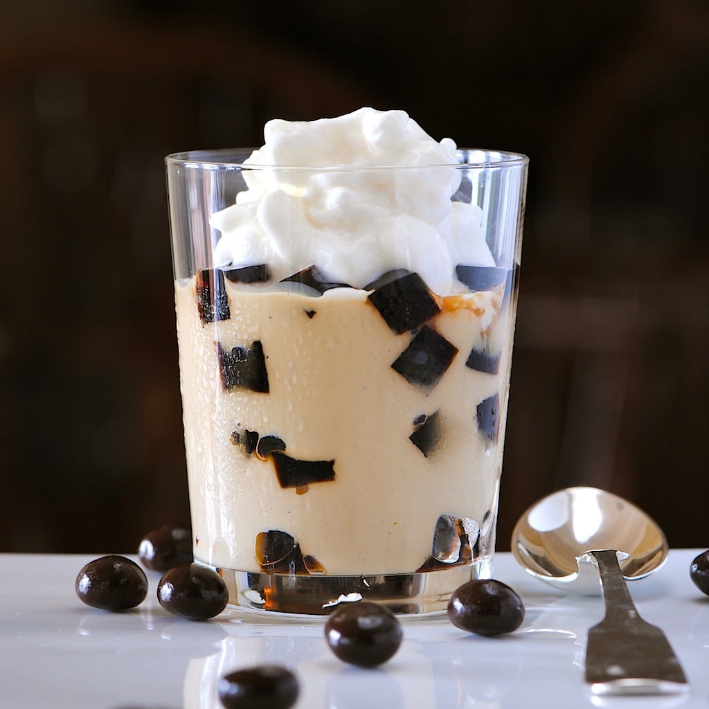 JULES FOOD...: Espresso Pudding Coffee Jelly Surprise