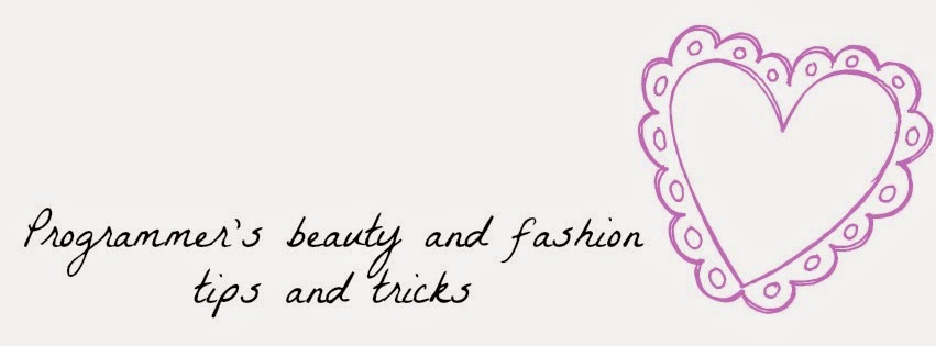 Programmer's beauty and fashion tips and tricks