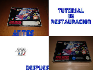restauracion cajas juegos nes