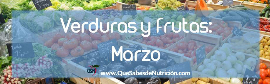 QSN: Verduras y frutas mes a mes
