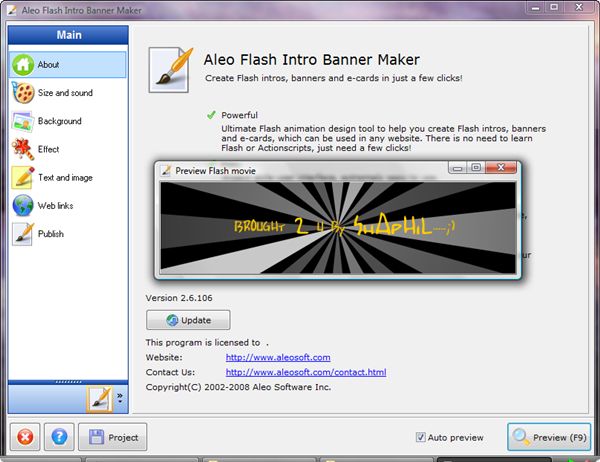 Image result for Aleo Flash Intro Banner Maker-V-4.0