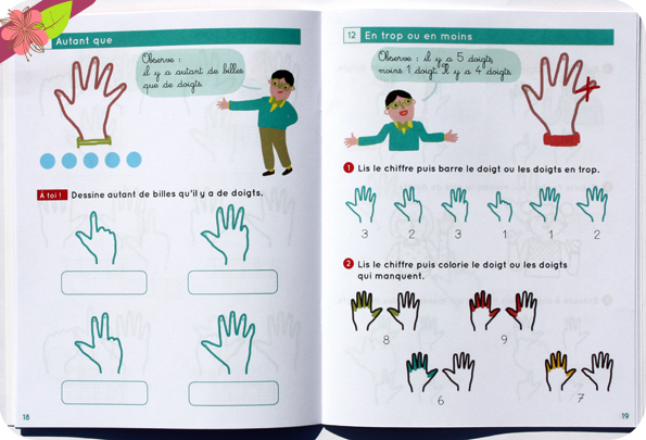 Les bons conseils : Apprendre à calculer avec ses doigts - La Librairie des Écoles
