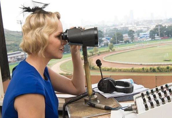 Princess Charlene attended "Princess Charlene of Monaco Royal Race Day" event at Turffontein Racecourse