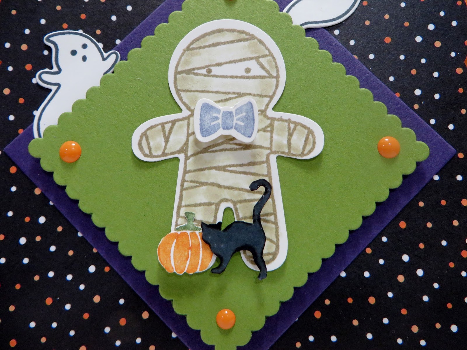 Lynn's Locker Stampin' Up Cookie Cutter Halloween, Halloween Scares