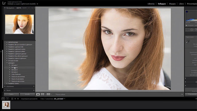 Come caricare i preset su Lightroom CC