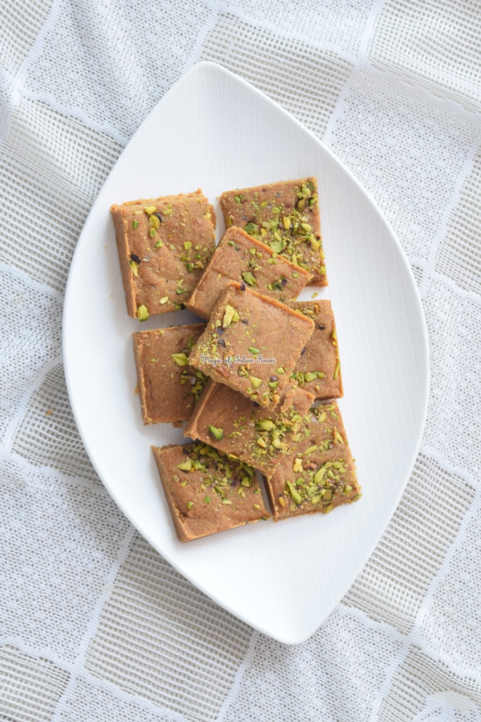 Gujarati Dry Fruits Sukhdi Gur Papdi Golpapdi Recipe Magic of