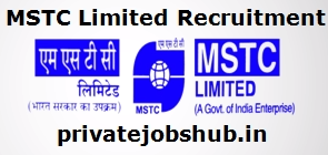 MSTC Limited Recruitment MSTC Limited Recruitment