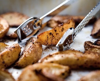 potato wedges with spices