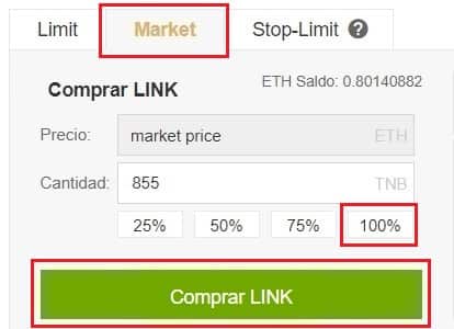 Cómo Comprar ChainLink (LINK) Coin Cómo comprar Token ChainLink (LINK)