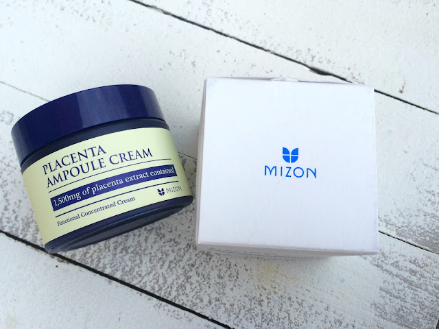 Mizon Placenta Ampoule Cream Review Libbie Club August Box Mizon Placenta Ampoule Cream Review Libbie Club August Box