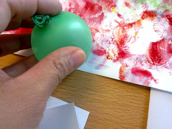 the arts and crafts experiment: Balloon Printing