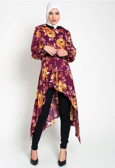 Model Baju Batik Pesta Untuk Wanita Muslim Modern Model Baju Batik Pesta Untuk Wanita Muslim Modern