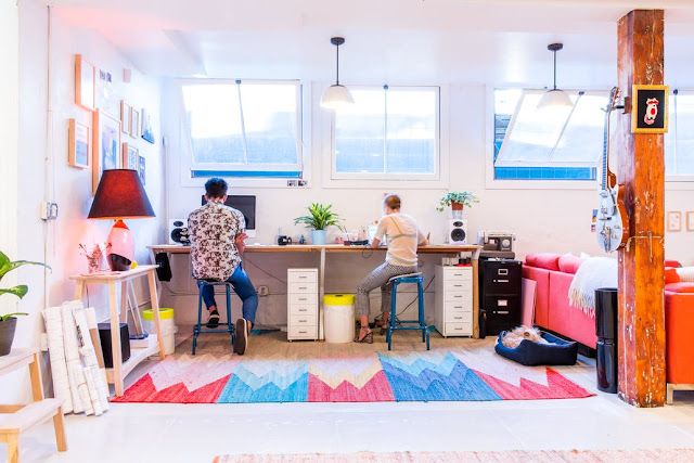 A boho home like no Sunday School I know - office 2 bohohome.com @bohosusan