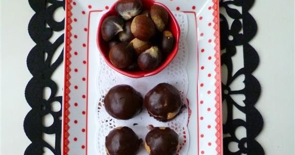 Muhterem�le Afiyetle ÇİKOLATA KAPLI KESTANELİ BONBON