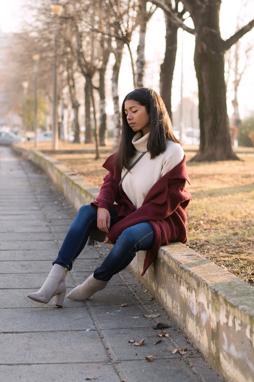 how to wear jeans with ankle boots