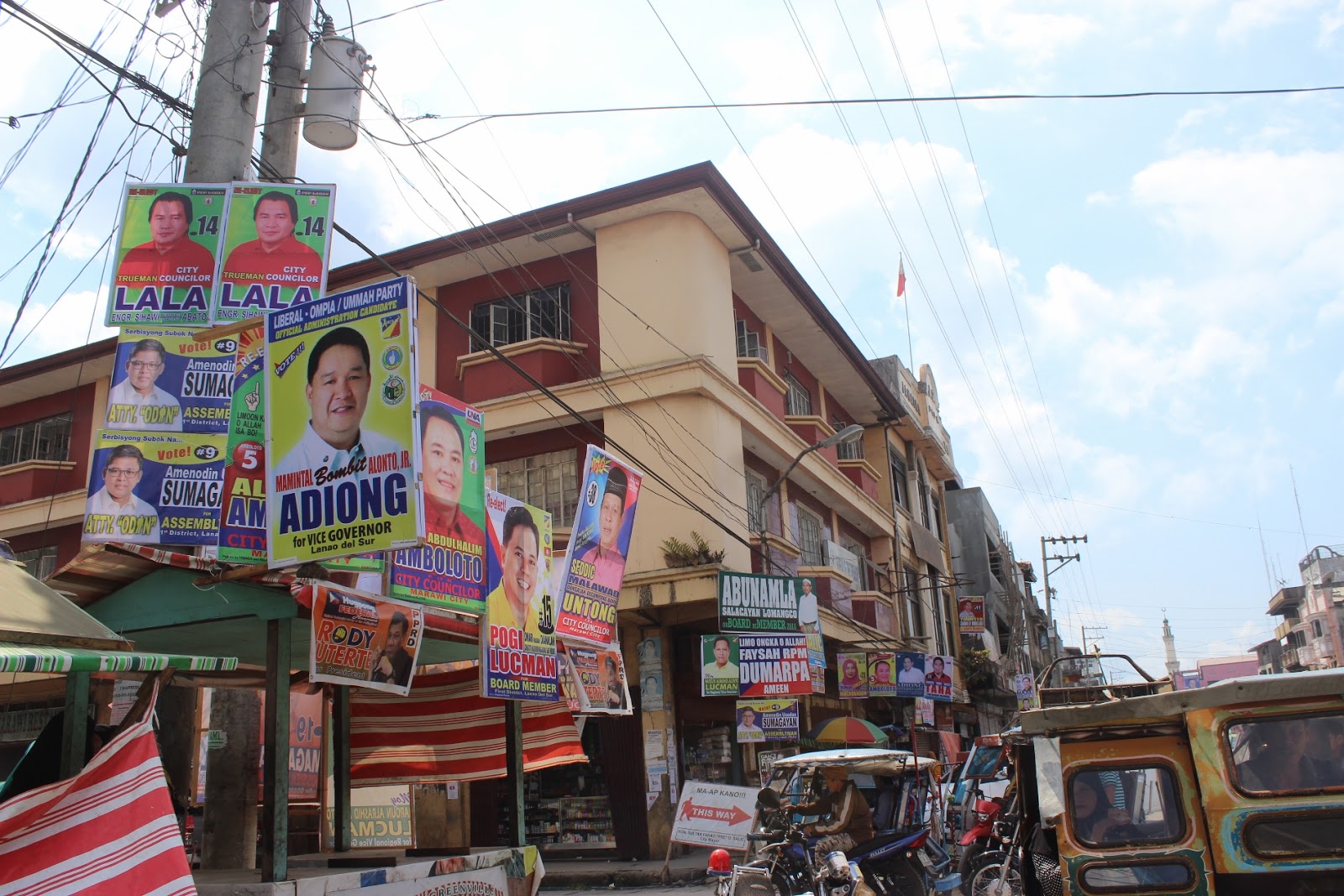 Campaign Posters in Marawi