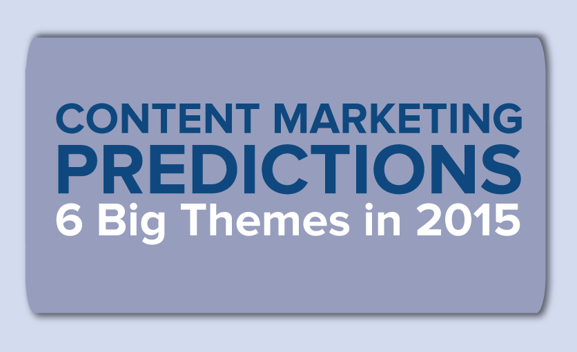 Content Marketing Predictions: 6 Big Themes for 2015 [Infographic]