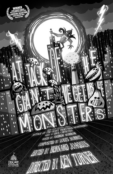 Attack of the Giant Vegetable Monsters - short film (2006) : *Click on poster to watch