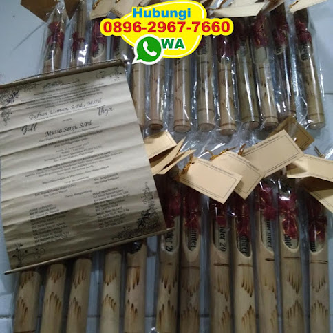 distributor Undangan bambu reseller 50318
