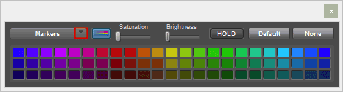 Pro Tools - Color Palette Window
