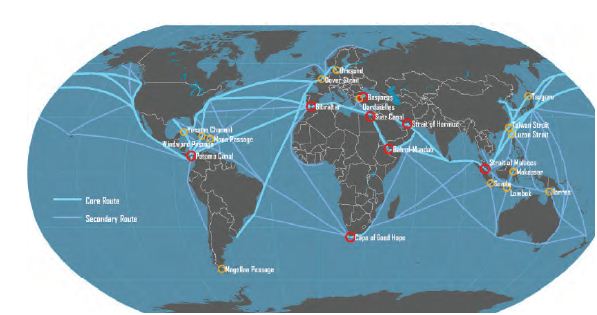 Indonesia dilalui jalur pelayaran Internasional Indonesia dilalui jalur pelayaran Internasional