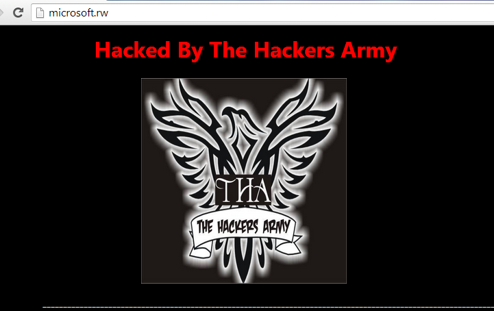 Microsoft site got hacked, Microsoft Rwanda and other High Profiled sites Hacked and Defaced, High profiled sites hacked and defaced, Microsoft, Norton, Nike, IBM, AOL, Fanta, Discovery channel, cocacola and other high profiled sites hacked, hacked by THA, The hackers army, information securoty expert, 