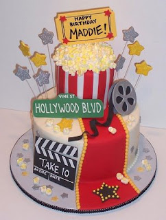 Movie Party Cake Movie Party Cake Ideas 2011 Movie Party Cake