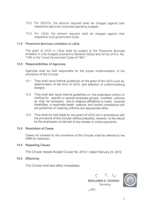 DepEd Memos, Orders & Results Clothing allowance Who are qualified