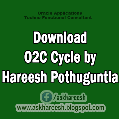 Download Order to Cash (O2C) Cycle by Hareesh Pothuguntla