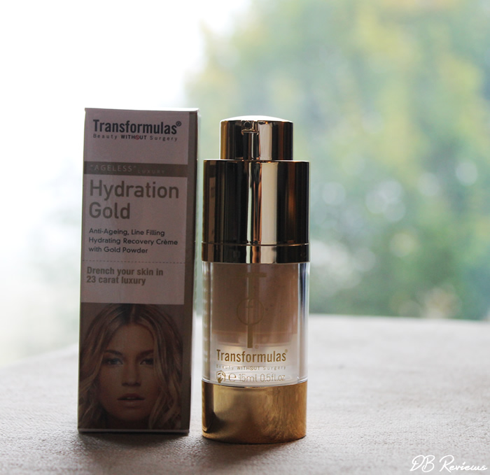 Transformulas Hydration Gold - Anti Ageing Recovery Creme with 23 Carat Gold Powder