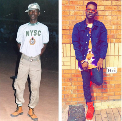 Adekunle Gold throwback photos