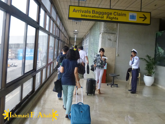 Passengers in Mactan Cebu International Airport