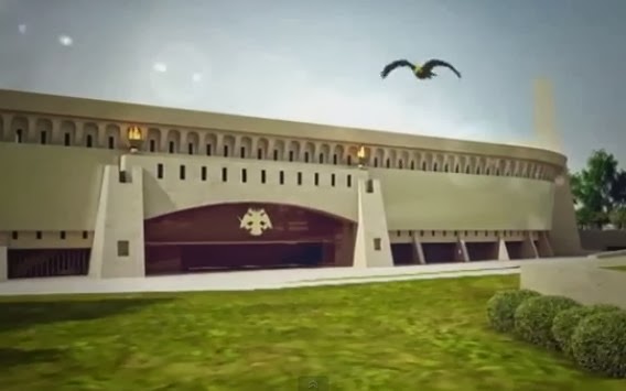 Ο περήφανος Αετός της ΑΕΚ επιστρέφει στο... σπίτι του (VIDEO)