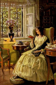 BE engrossed in reading...