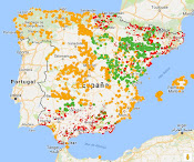 Lugares de Interés Geológico en España