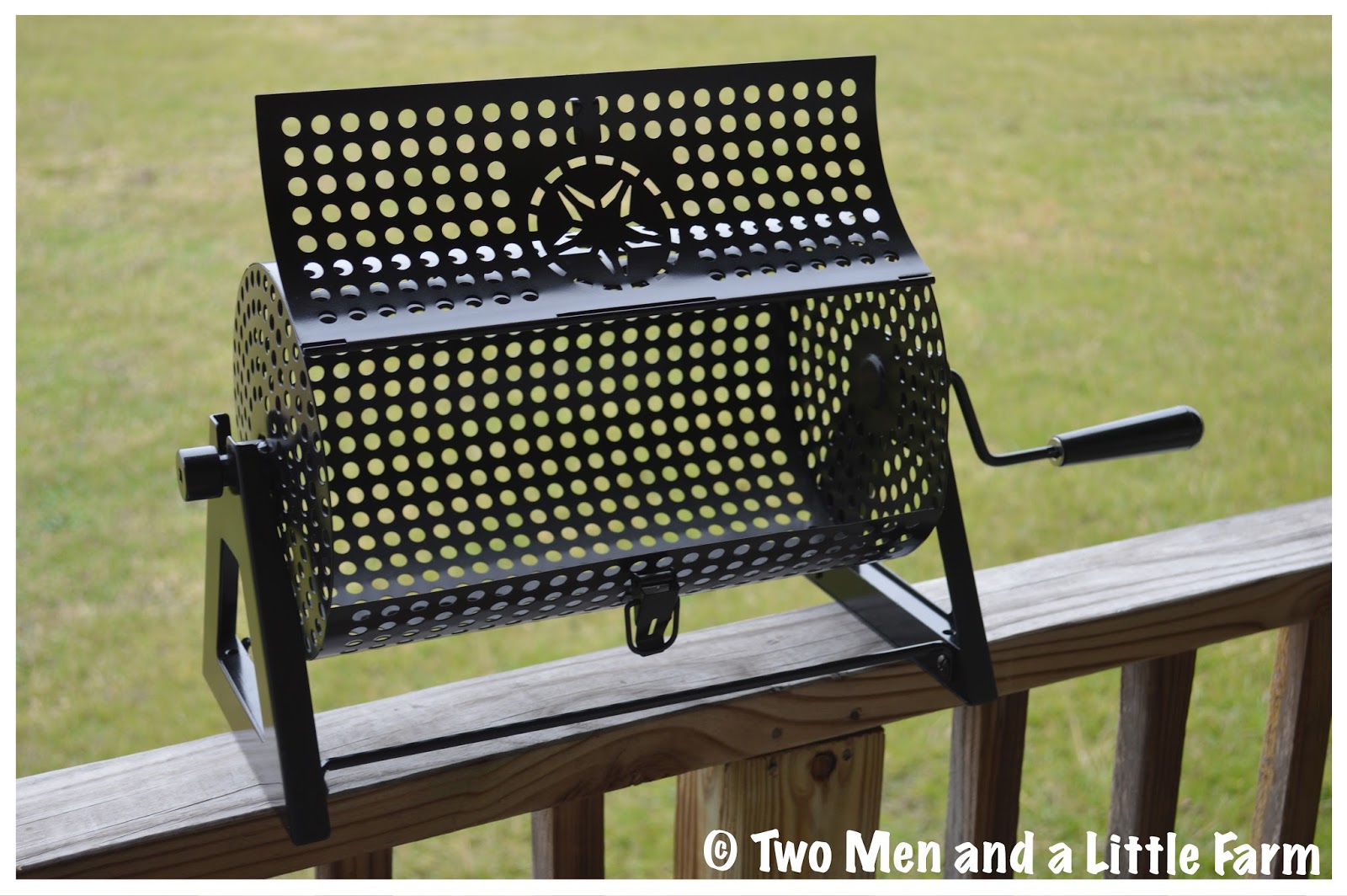 Two Men and a Little Farm ROASTING BASKET FOR THE GRILL