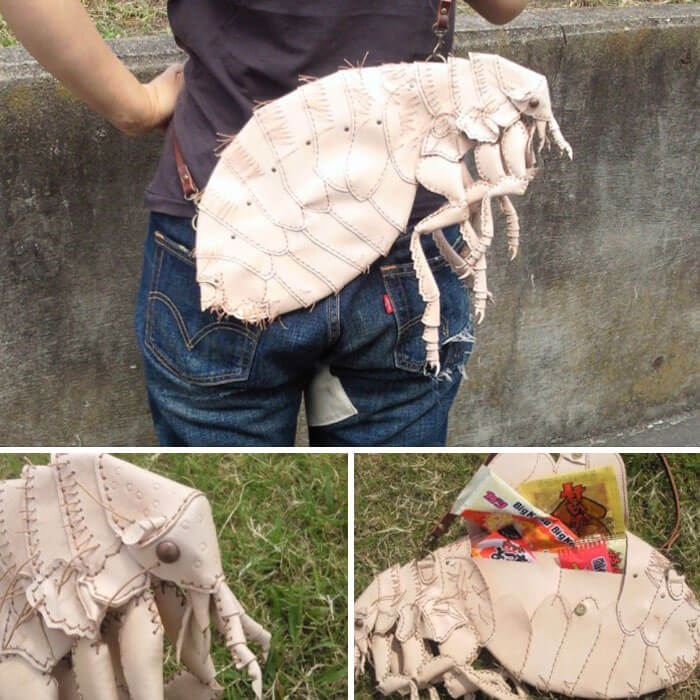 Japanese Artist Creates Mind-Blowing Creature-Inspired Handbags And Other Accessories That Look Incredibly Real