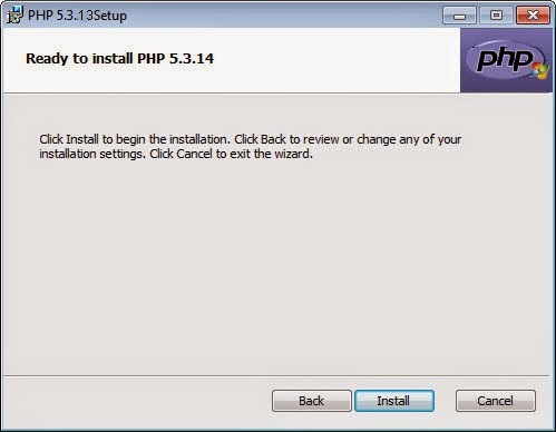pemrograman internet: Tutorial Instalasi WebServer, PHP dan MySQL