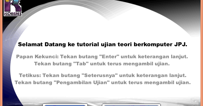 Ujian KPP software 2017 free download Ujian KPP JPJ Software 2017