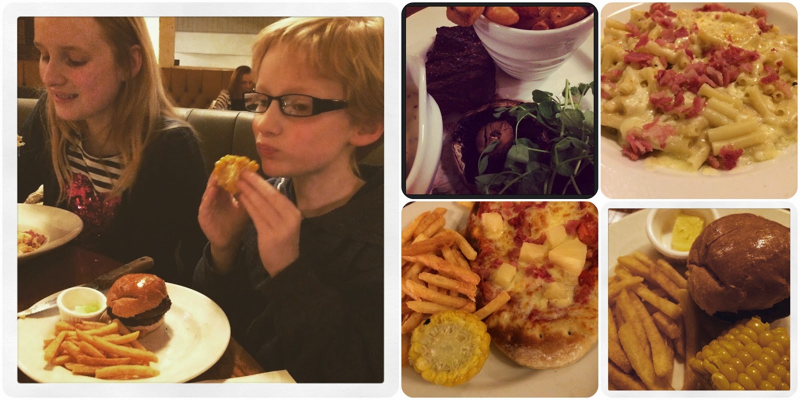 A half term treat at The Barn Beefeater Grill restaurant in Milton