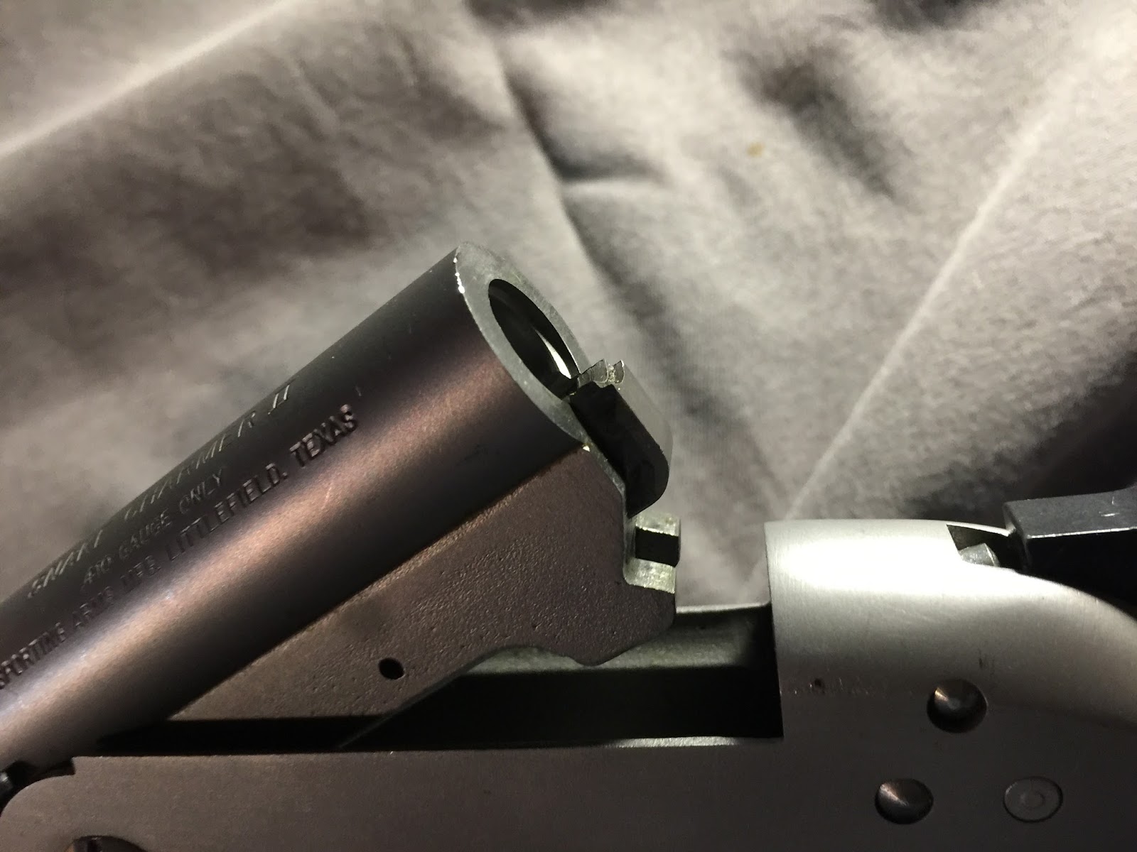 TINCANBANDIT's Gunsmithing Featured Gun The Snake Charmer Shotgun