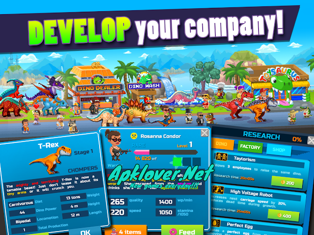Dino Factory MOD APK unlimited money Dino Factory MOD APK