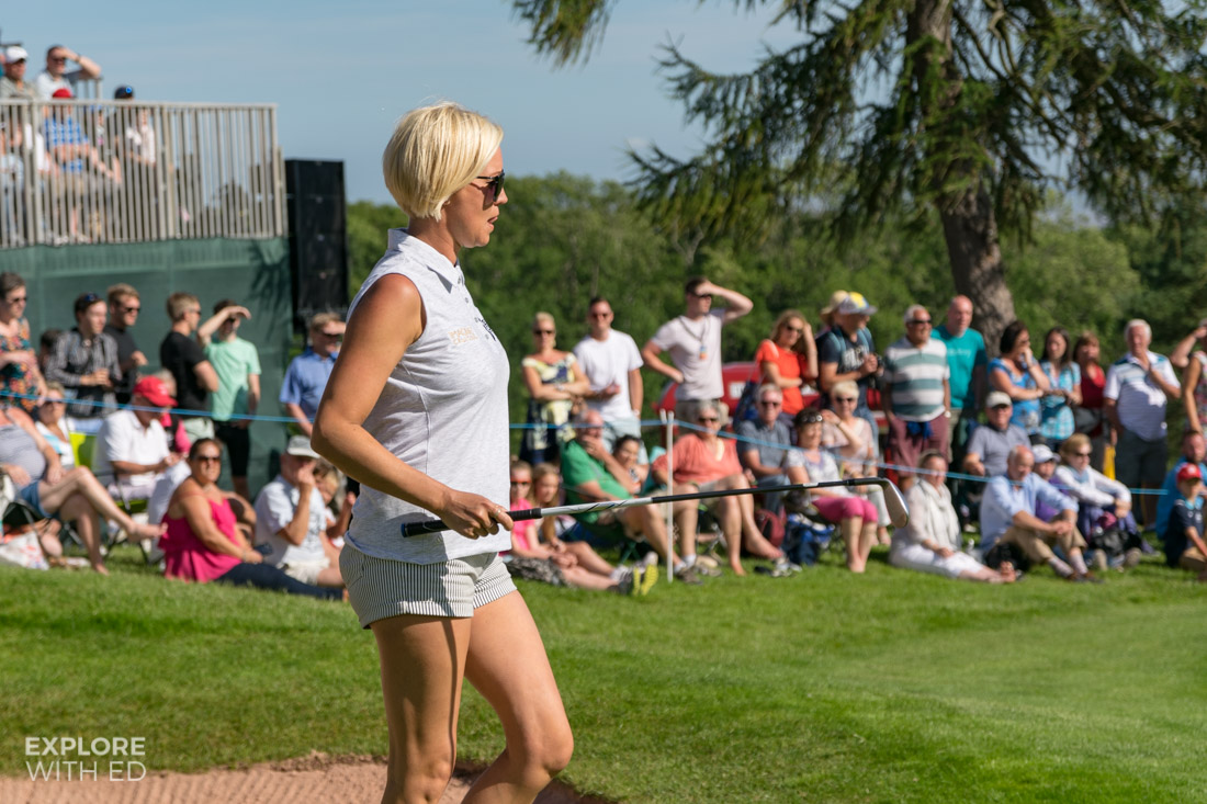 Denise van Outen The Celebrity Cup 2017