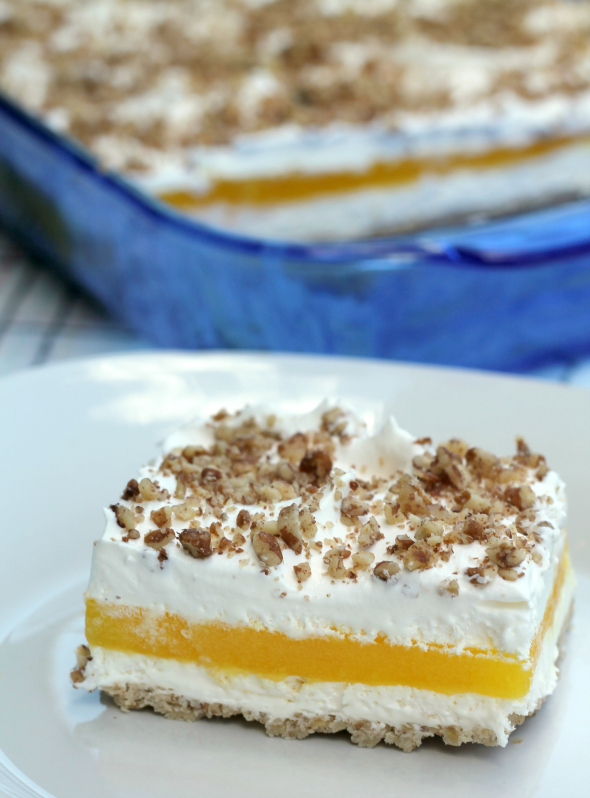 Whatcha Makin' Now? Lemon Pudding Bars